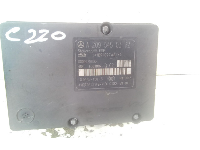 Блок управления АБС 10.0204-0345.4, 10.0204-0345.4   Mercedes-Benz C W203