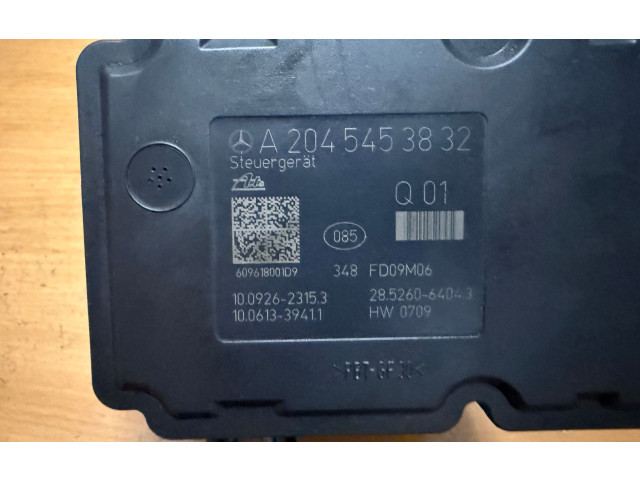 Jednotka ABS A2044313912, A2045453832   Mercedes-Benz C W204 2012