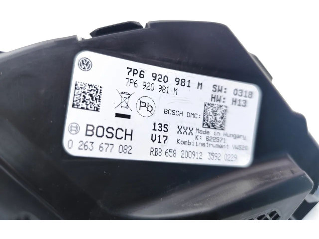 Панель приборов 7P6920981M, 0263677082   Volkswagen Touareg II       