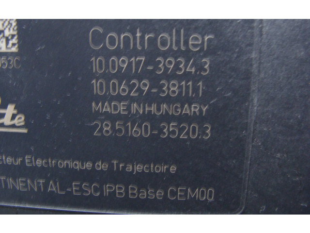 Jednotka ABS 9839933880, 10022022264   Peugeot 2008 II 2020