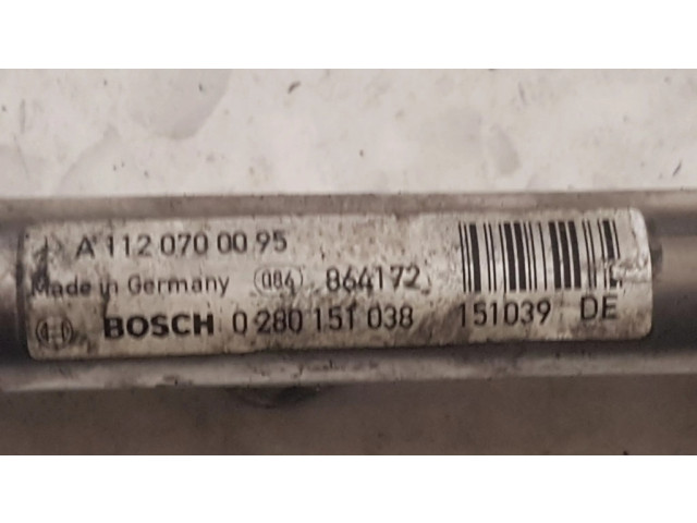 Vstřikovací lišta A1120700095, 0280151038   Mercedes-Benz ML W163  pro benzínový motor 3.2  