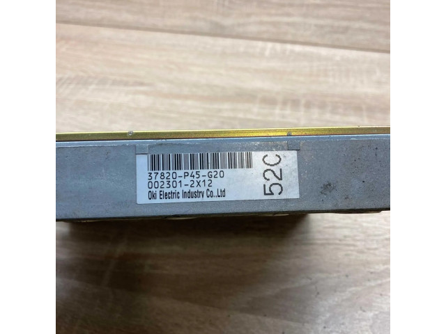 Řídící jednotka 37820P45G20, 0023012928   Honda Odyssey 2000