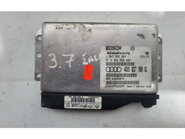 Блок управления коробкой передач 4D0927156G, 0260002384   Audi A8 S8 D2 4D