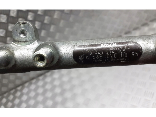 Vstřikovací lišta A6680700095   Mercedes-Benz A W168     