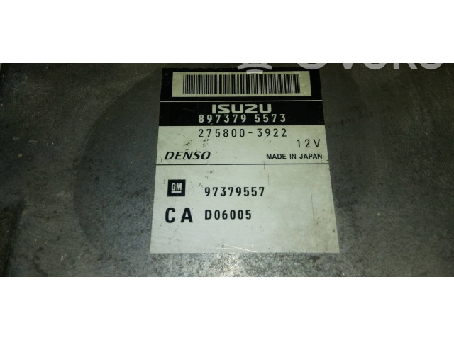 Блок управления двигателя 8973795573, 2758003922   Opel Signum
