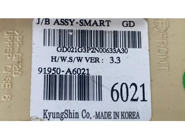   Pojistková skříňka 91950A6021, GD021G3P2N00633A30   Hyundai i30 2015