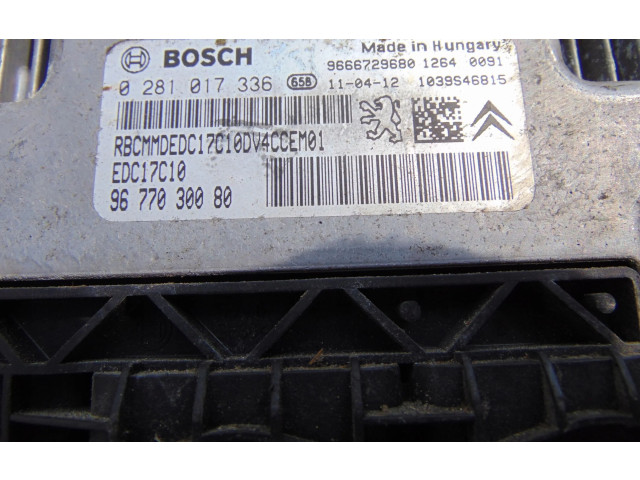 Řídící jednotka 9677030080   Peugeot 207 2008