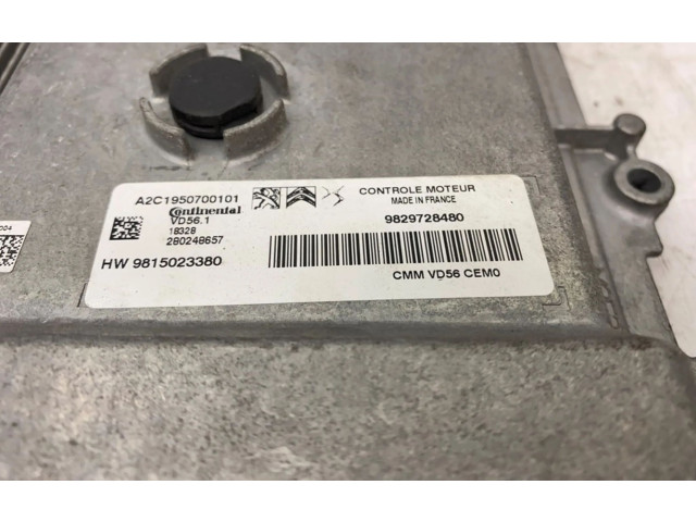 Řídící jednotka 9829728480, 3141841621   Peugeot 3008 II 2019