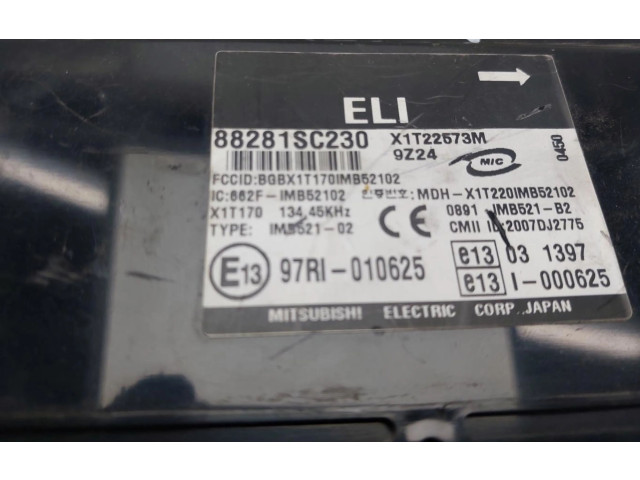Řídící jednotka 88281SC230   Subaru Forester SH 2010