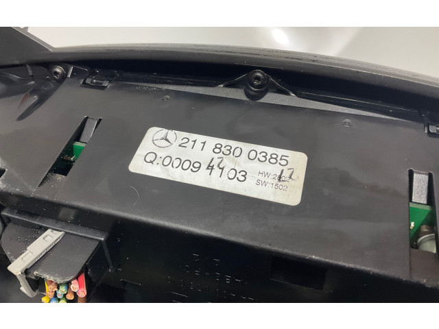 Блок управления климат-контролем 2118300385, 00094103   Mercedes-Benz E W211