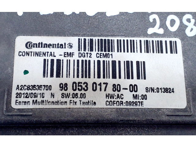 Дисплей    9805301780   Peugeot 208