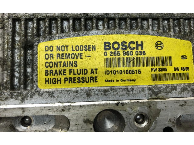 Jednotka ABS 0265250110, A0094312612   Mercedes-Benz SL R230 2004