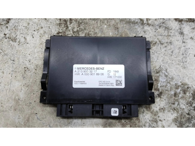 Блок управления A0009018906   Mercedes-Benz C W205