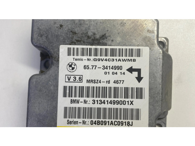Блок подушек безопасности 31341499001X, 04B091AC0918J   BMW X3 E83