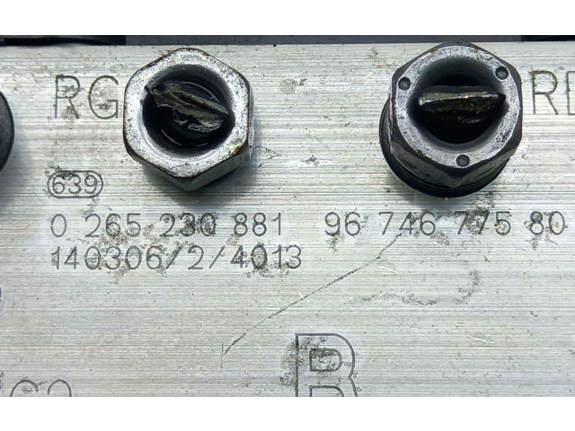 Jednotka ABS 9674677580, 0265230881   Peugeot 5008 2014