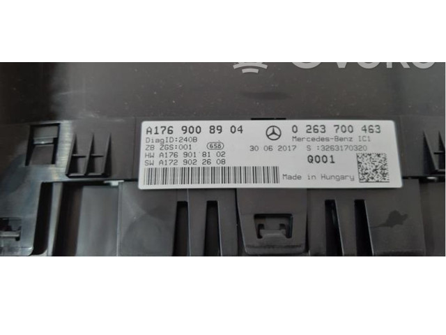 Přístrojová deska  Mercedes-Benz A W176 2018 A1769008904  