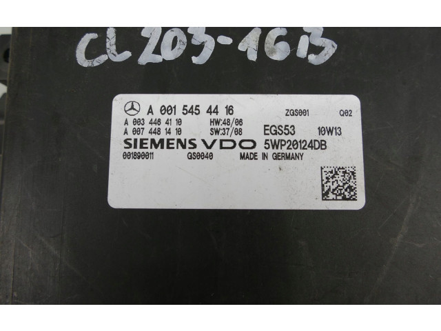 Блок управления коробкой передач A0015454416   Mercedes-Benz CLC CL203