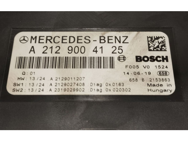 Блок предохранителей  A2129004125, J449   Mercedes-Benz CLS C218 X218    