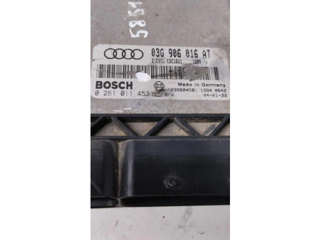 Блок управления двигателя 03G906016AT, CENTRALITAMOTORUCE   Audi A3 S3 8P