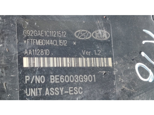 Блок АБС BE6003G901, 589201W500   KIA  Rio  2012-2016 года