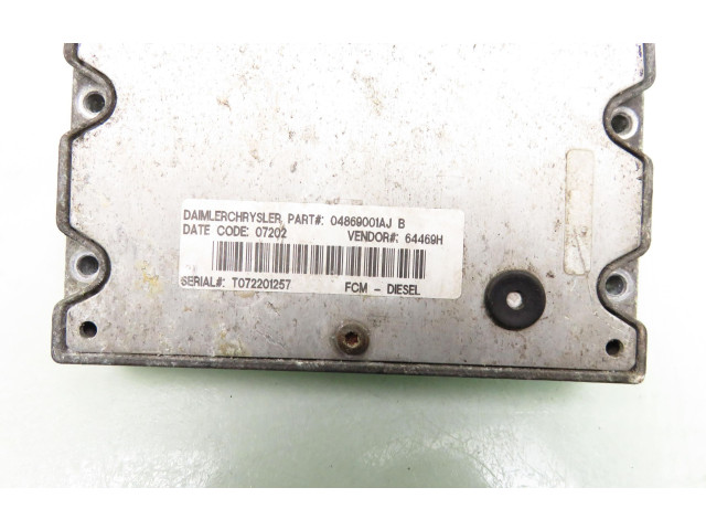   Pojistková skříňka T072201257, 04869001AJ   Chrysler Voyager 2002
