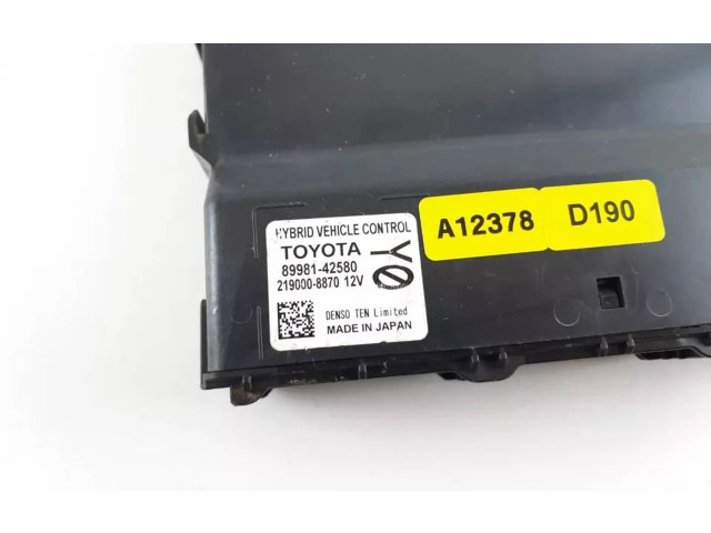 Řídící jednotka 8998142580, 8998142580   Toyota RAV 4 (XA50) 2022