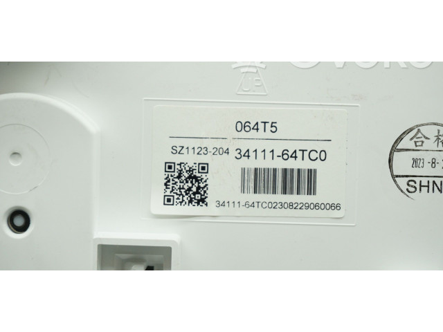 Панель приборов 34111-64TC0, 34111-64TC0   Suzuki SX4 S-Cross       
