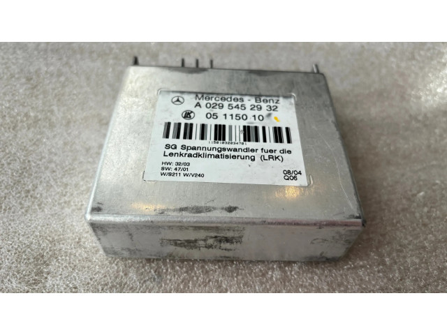 Блок управления коробкой передач A0295452932, 05115010   Mercedes-Benz E W211