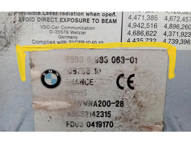 Zpětné zrcátko  BMW 7 E65 E66 2002    