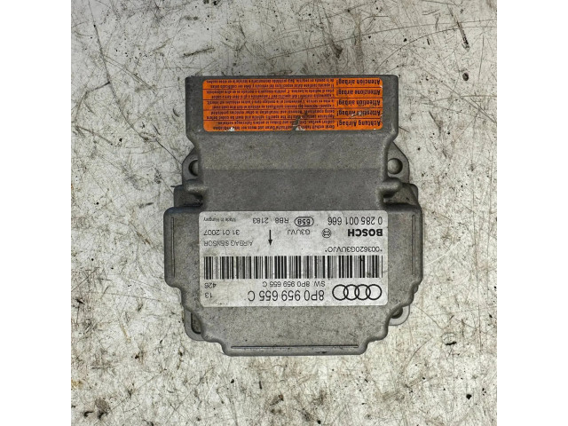 Блок подушек безопасности 8P0959655C, 0285001666   Audi A3 S3 8P