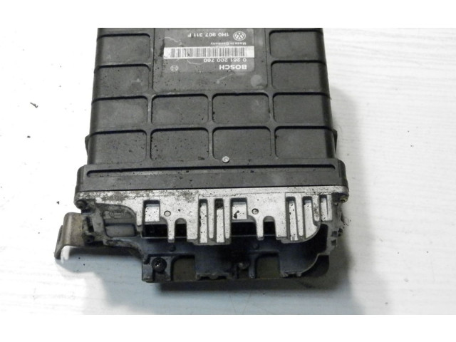 Блок управления двигателем Блок управления 0261200760, 0261200760   Volkswagen Vento