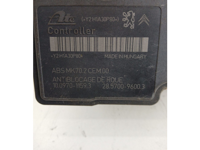 Jednotka ABS 9665343980, 10.0207-0159.4   Peugeot 207 2011