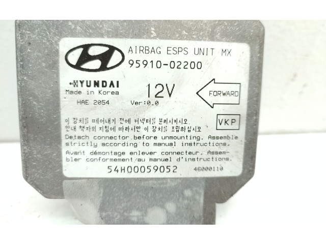 Блок подушек безопасности 9591002200, 54H00059052   Hyundai Atos Prime