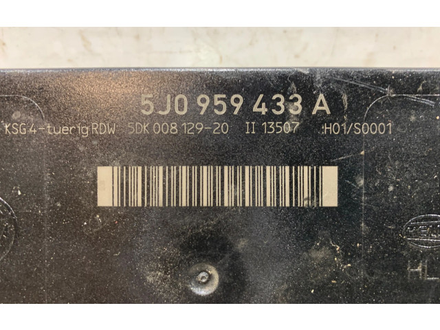 Блок комфорта 5J0959433A, 5DK00812920   Skoda Roomster (5J)   