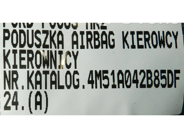 Lenkrad Ford Focus  2004 - 2010 года 4M51A042B85DF      