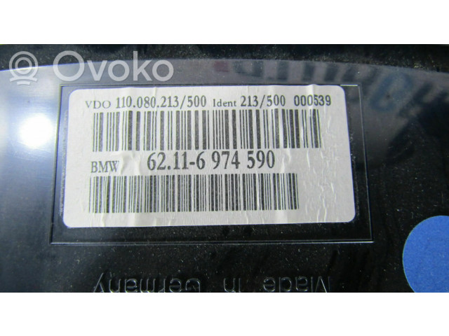 Панель приборов R00994, 62116974590   BMW 6 E63 E64       