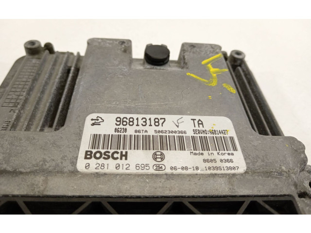 Řídící jednotka 96813187, 0281012695   Chevrolet Captiva 2006