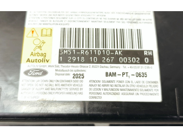 Подушка безопасности в сиденье 5M51R611D10AK   Ford Kuga I