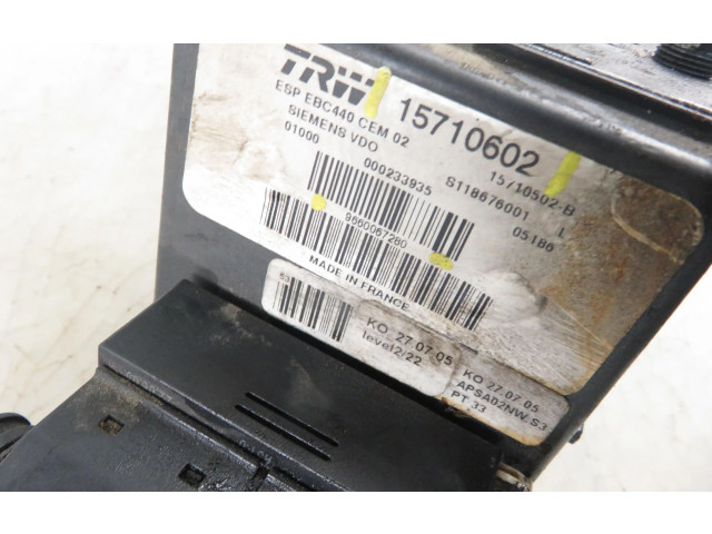Jednotka ABS 9660067280, 15710602   Peugeot 407 2006