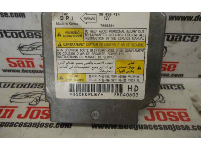 Блок подушек безопасности HS6HDPLB7   Chevrolet Kalos