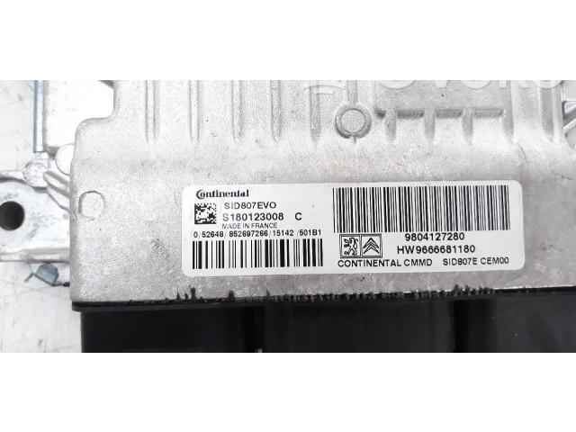 Řídící jednotka 9804127280, S180123008   Peugeot 508 2015
