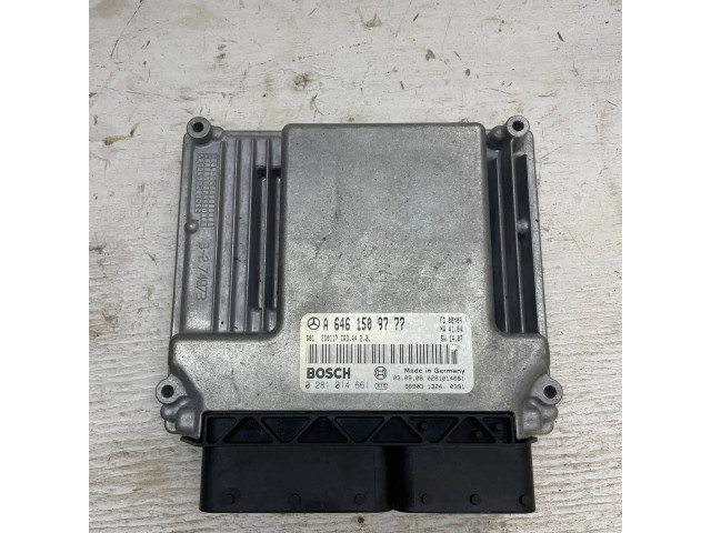 Блок управления двигателя A6461509777, 0281014661   Mercedes-Benz CLK A209 C209