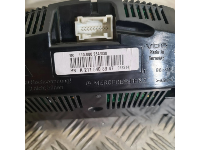 Панель приборов A2115408947   Mercedes-Benz E W211       