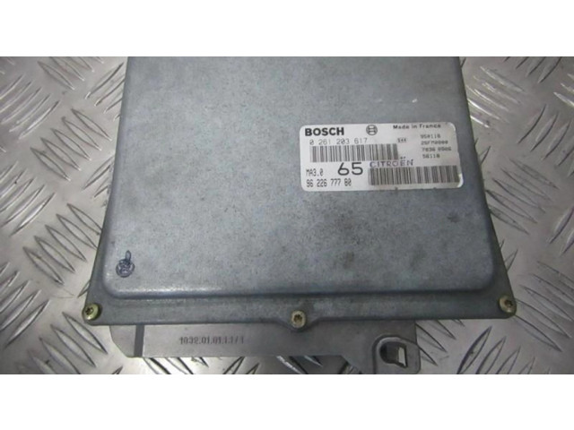 Řídící jednotka 0261203617, 9622677780   Citroen AX 1992
