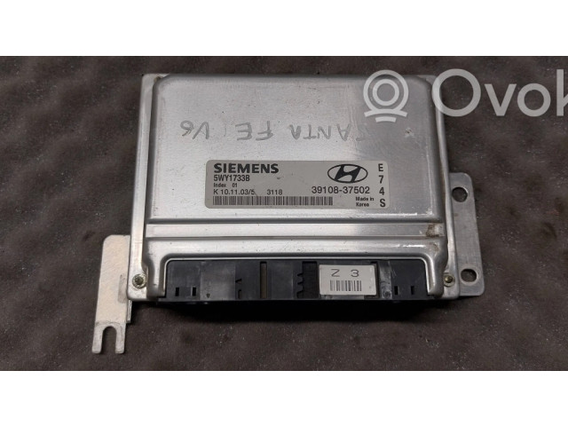 Řídící jednotka 3910837502, 5WY1733B   Hyundai Santa Fe 2001