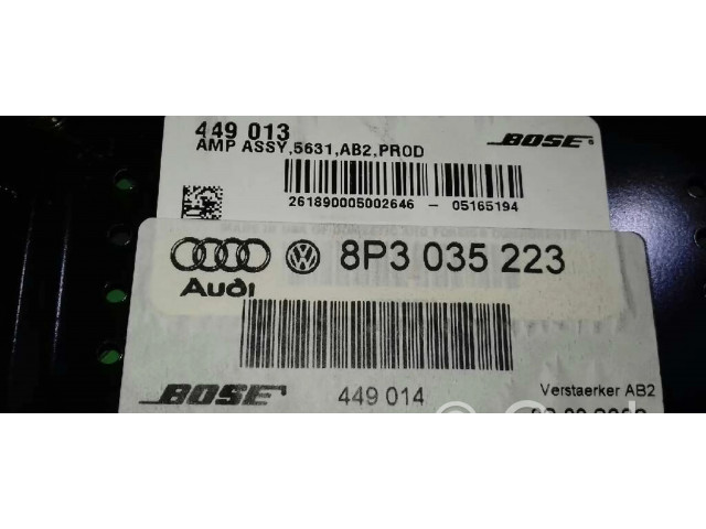 Блок управления 8P0035223, 280348001   Audi A3 S3 8P