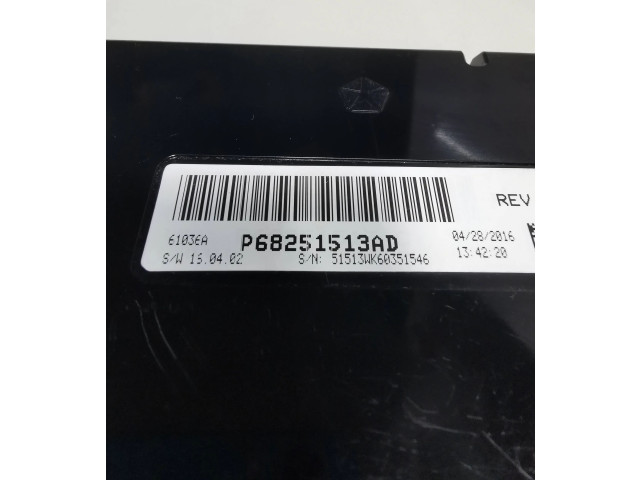 Блок управления климат-контролем P68251513AD, 61036A   Jeep Grand Cherokee