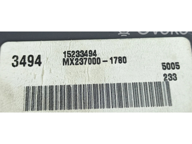 Блок управления климат-контролем 15233494, MX2370001780   Cadillac SRX