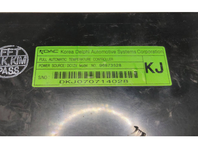 Блок управления климат-контролем 96873528, DKJ070714028   Chevrolet Captiva
