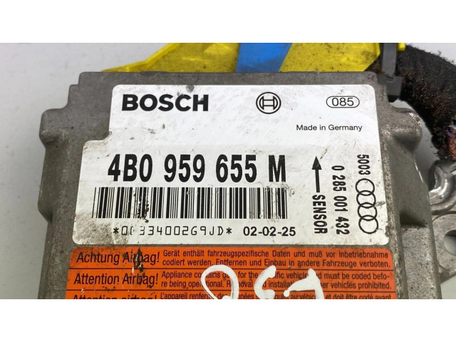 Блок подушек безопасности 4B0959655M   Audi A6 S6 C5 4B